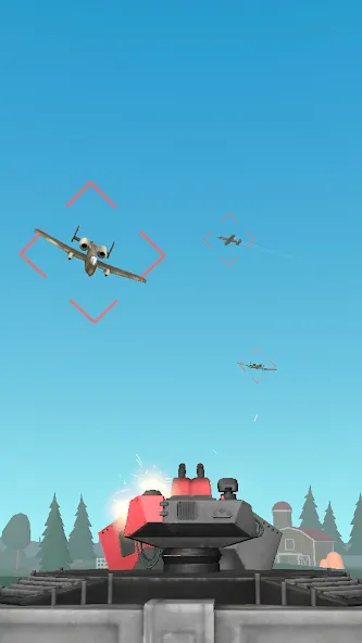 Air Defense: Airplane Shooting — скриншот 1