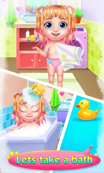 Baby Girl Caring Pinky Style — скриншот 5