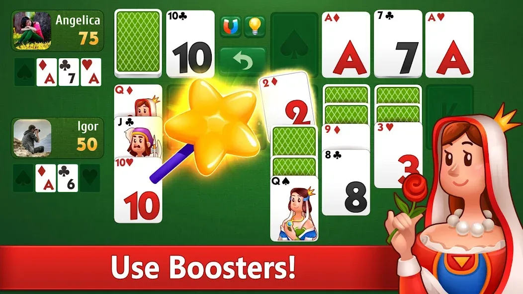 Klondike Solitaire card game — скриншот 3