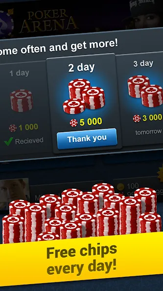 Poker Arena: texas holdem game — скриншот 2