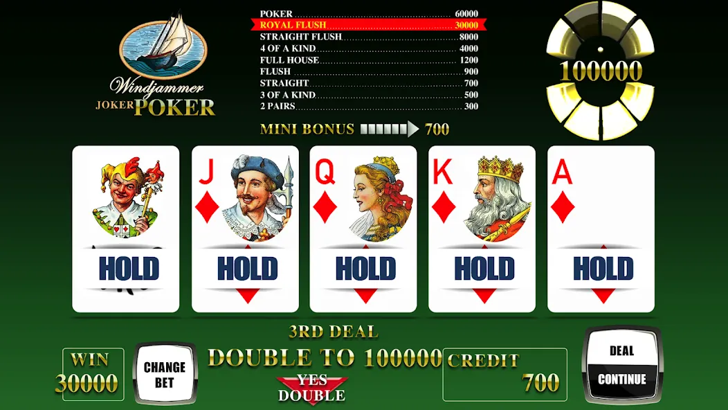 Windjammer Poker — скриншот 4