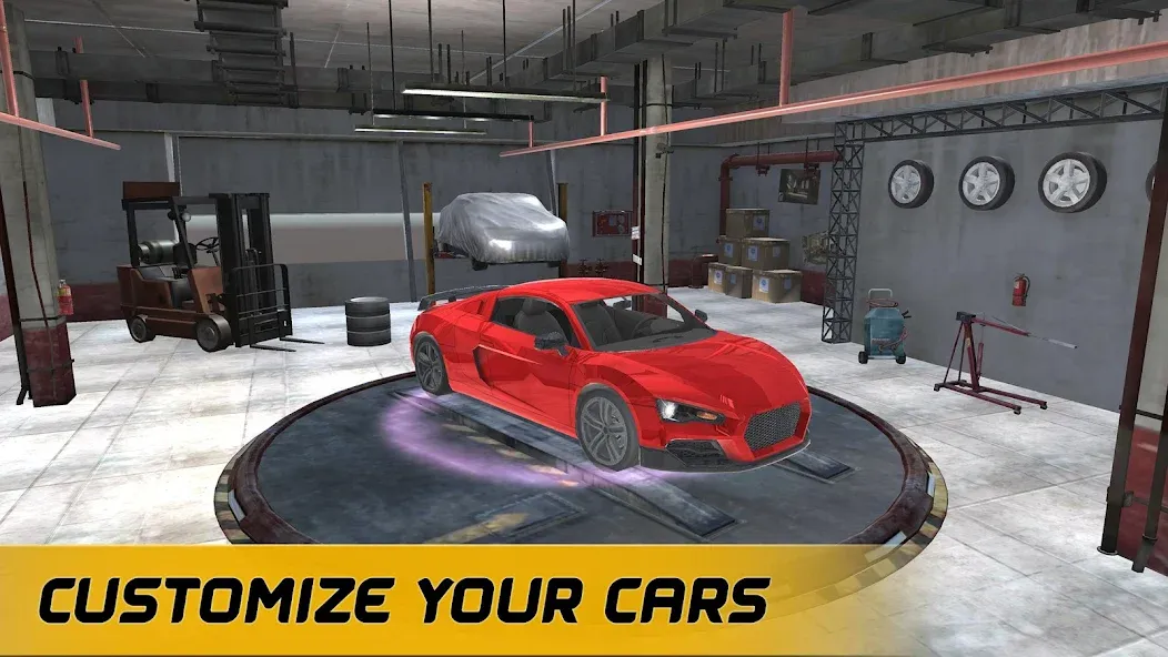 American Muscle Car Racing — скриншот 2