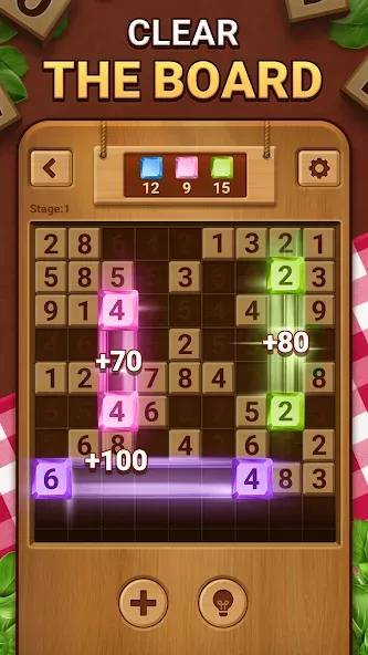 Woodber - Classic Number Game — скриншот 3