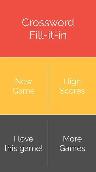 Crossword : Word Fill — скриншот 1