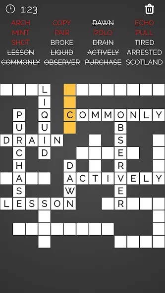 Crossword : Word Fill — скриншот 2