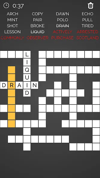Crossword : Word Fill — скриншот 4