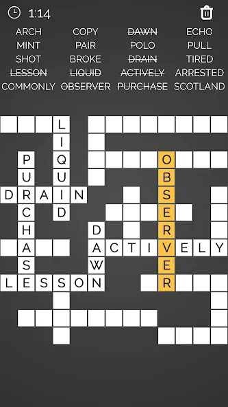 Crossword : Word Fill — скриншот 5