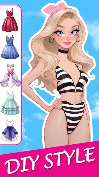 Doll Makeover: dress up games — скриншот 3