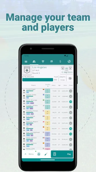Superkickoff - Soccer manager — скриншот 3