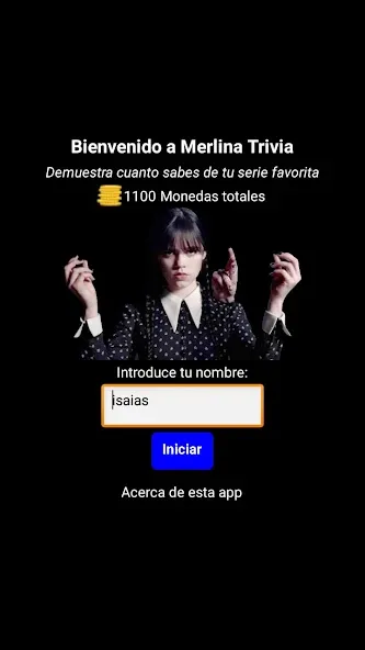 Merlina Trivia en Español — скриншот 1