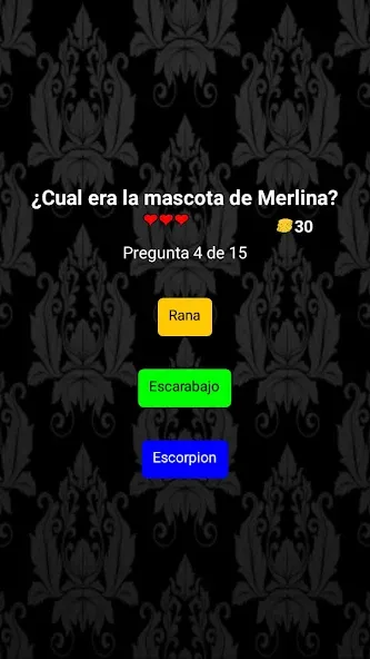 Merlina Trivia en Español — скриншот 2