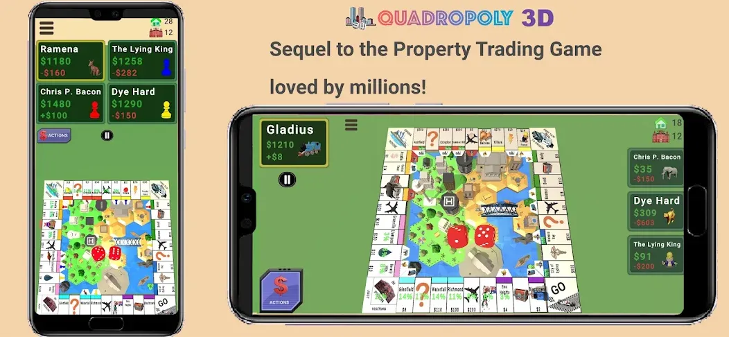 Quadropoly - Monopolist Tycoon — скриншот 1