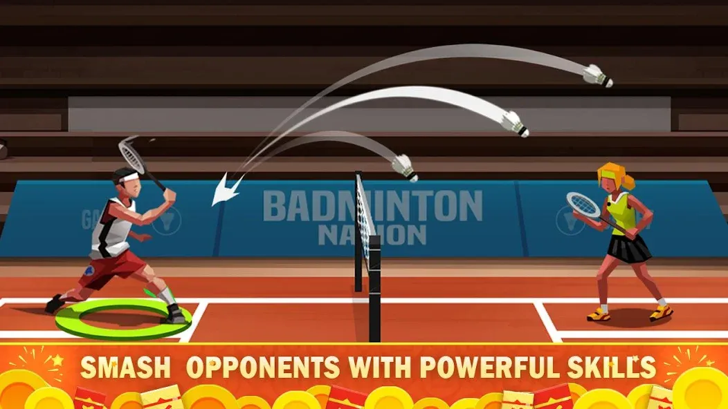 Badminton League — скриншот 2 Badminton League — скриншот 2
