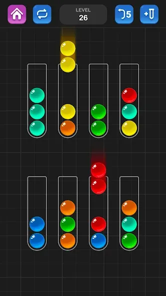 Ball Sort Puzzle - Color Game — скриншот 3