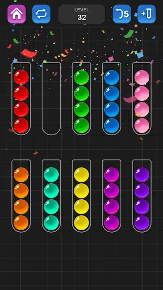 Ball Sort Puzzle - Color Game — скриншот 5