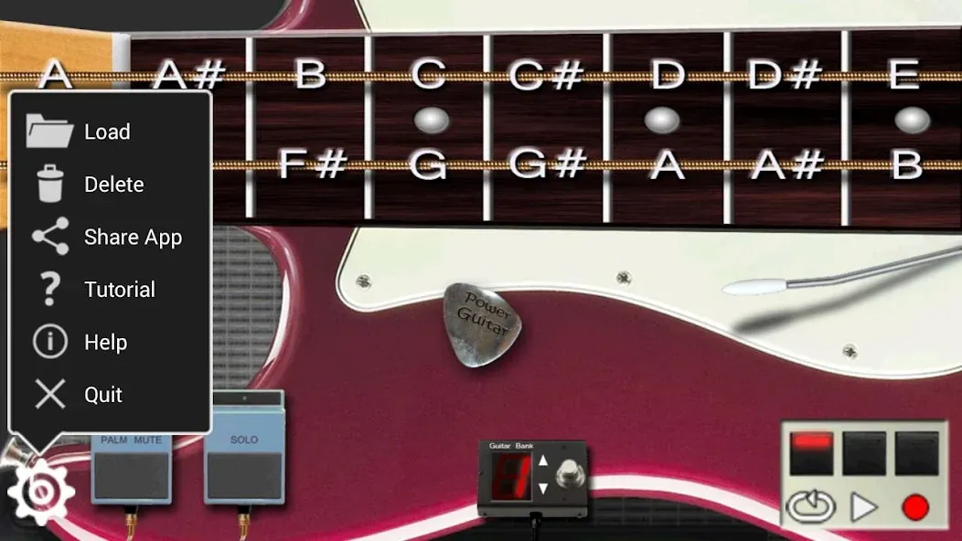 Power guitar HD — скриншот 3