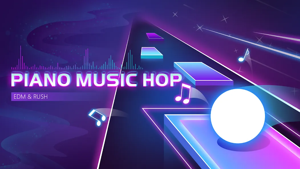 Piano Music Hop: EDM Rush! — скриншот 1