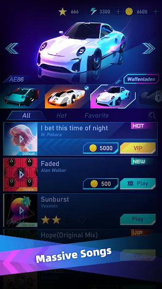 Music Racing GT: EDM & Cars — скриншот 2
