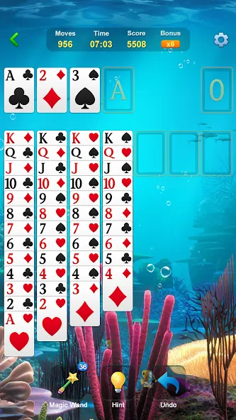 Solitaire - Classic Card Games — скриншот 2