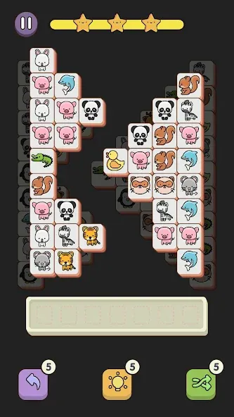 Match 3 Animal - Zen Puzzle — скриншот 1 Match 3 Animal - Zen Puzzle — скриншот 1