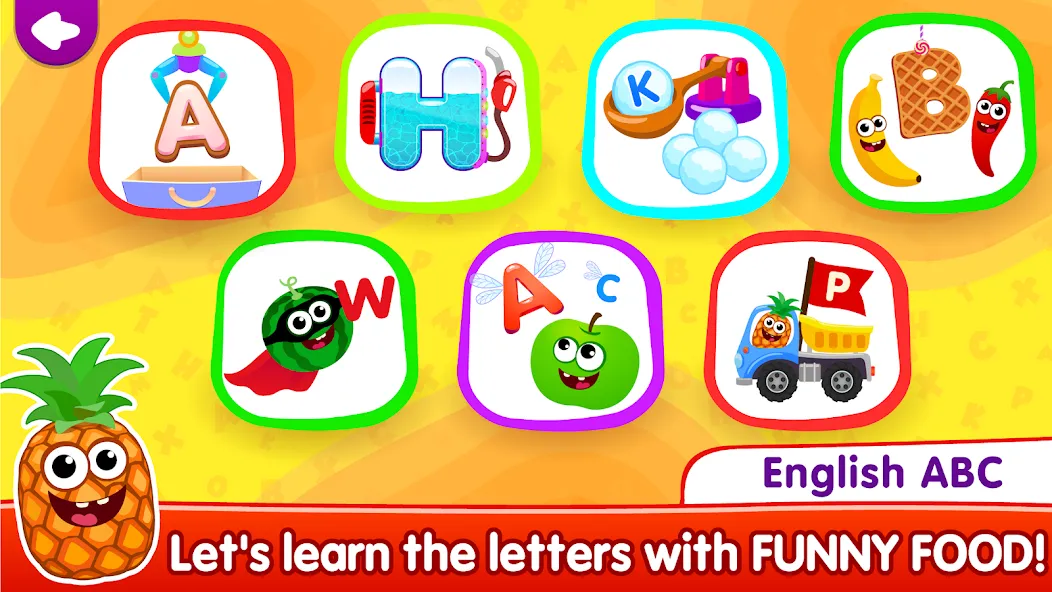 ABC kids! Alphabet learning! — скриншот 1 ABC kids! Alphabet learning! — скриншот 1