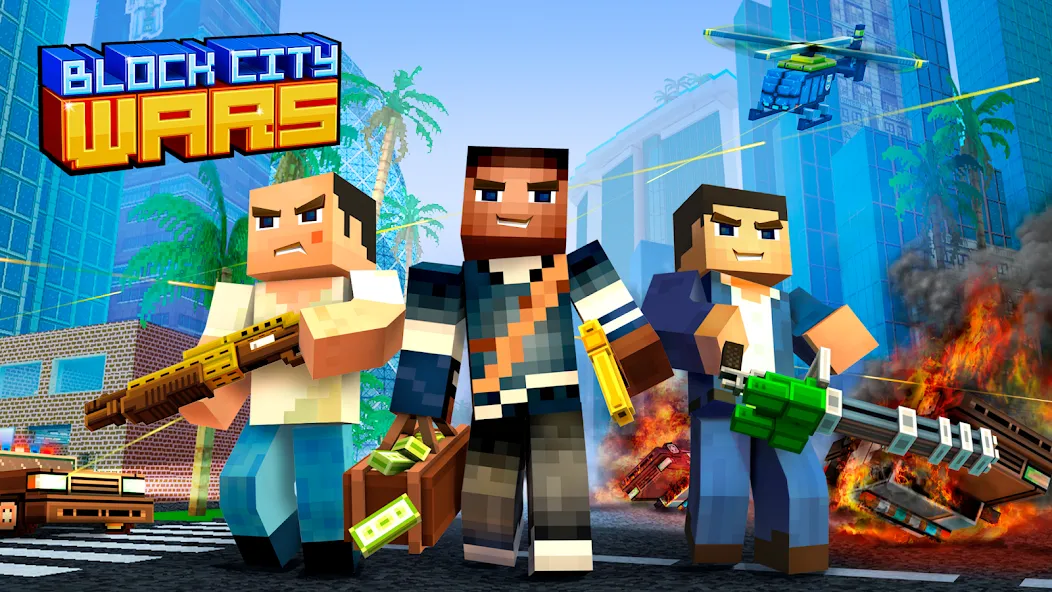 Block City Wars: Pixel Shooter — скриншот 5