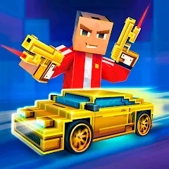 Block City Wars: Pixel Shooter — Версия Много денег и патронов