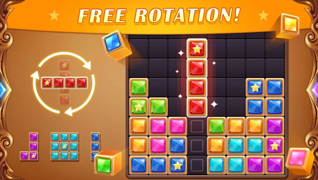 Block Puzzle: Diamond Star — скриншот 2