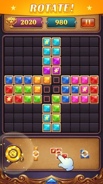 Block Puzzle: Diamond Star — скриншот 5