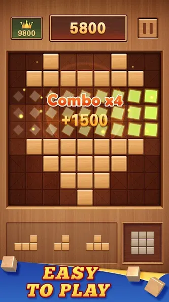 Wood Block 99 - Sudoku Puzzle — скриншот 3