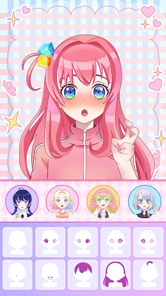 Anime Avatar Maker ASMR — скриншот 2