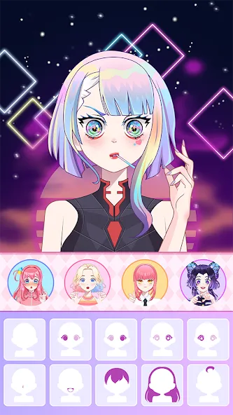 Anime Avatar Maker ASMR — скриншот 5