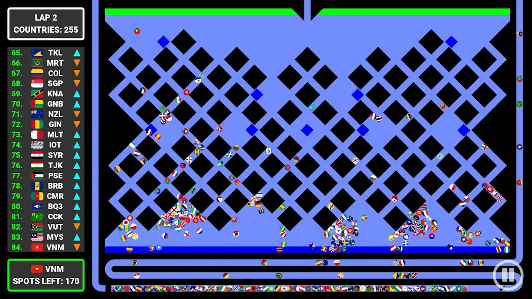 World Marble Race — скриншот 2 World Marble Race — скриншот 2