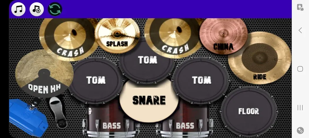 Drum Studio: Bateria Virtual — скриншот 1 Drum Studio: Bateria Virtual — скриншот 1