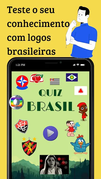 Quiz Brasil — скриншот 1