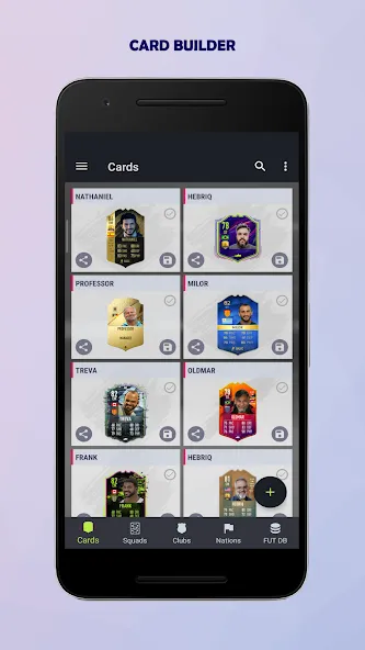 UT Card Builder 24 — скриншот 2