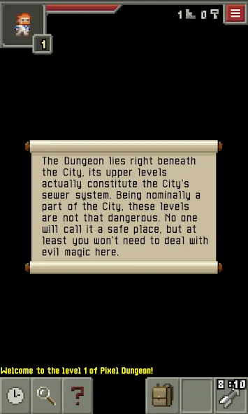 Pixel Dungeon ML — скриншот 4