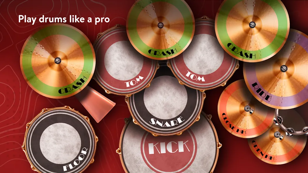 Classic Drum: electronic drums — скриншот 1 Classic Drum: electronic drums — скриншот 1