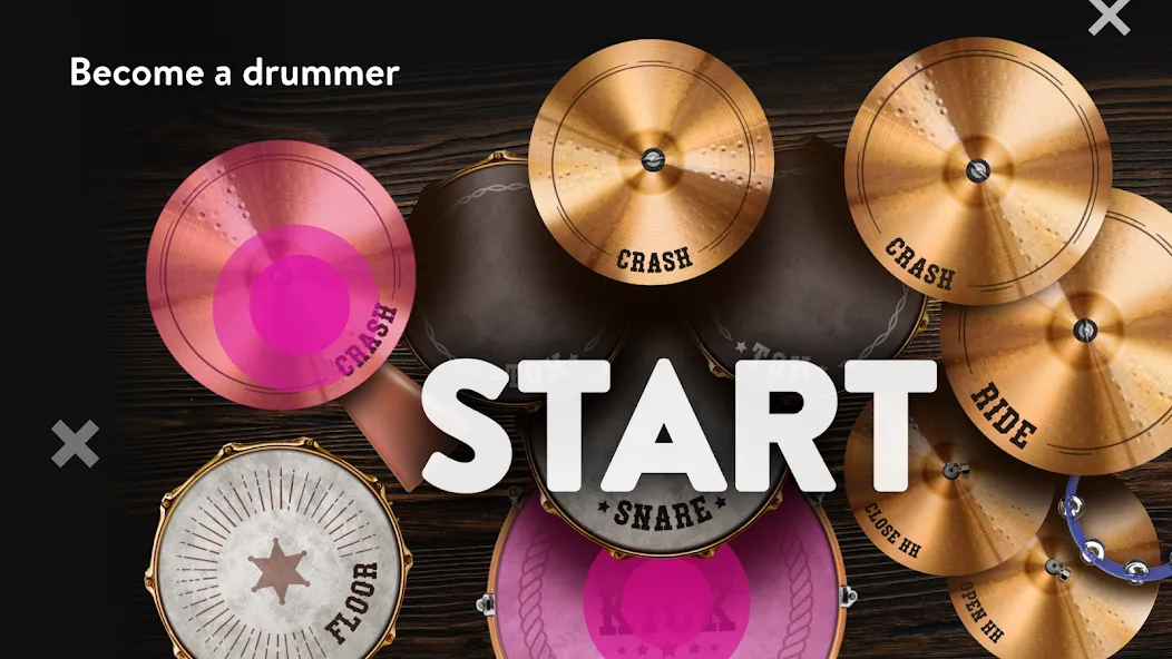 Classic Drum: electronic drums — скриншот 3 Classic Drum: electronic drums — скриншот 3