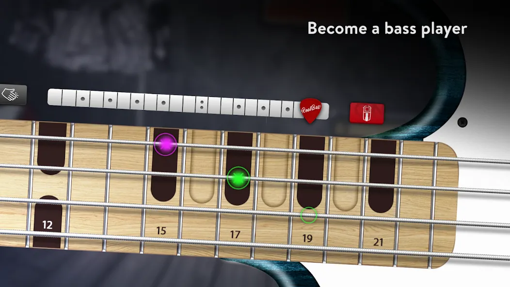 Real Bass: bass guitar — скриншот 4