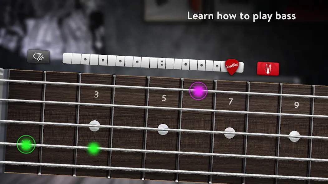 Real Bass: bass guitar — скриншот 5