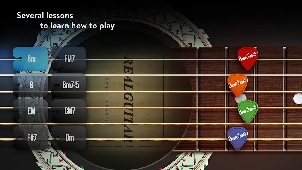 Real Guitar: lessons & chords — скриншот 2