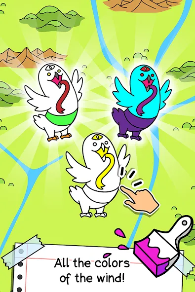 Birds Evolution: Merge Game — скриншот 3 Birds Evolution: Merge Game — скриншот 3