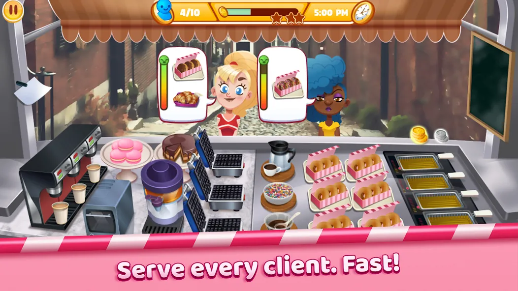 Boston Donut Truck: Food Game — скриншот 2 Boston Donut Truck: Food Game — скриншот 2
