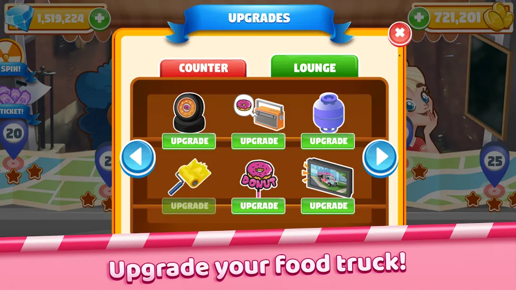 Boston Donut Truck: Food Game — скриншот 3 Boston Donut Truck: Food Game — скриншот 3
