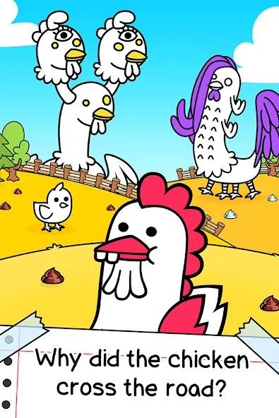 Chicken Evolution: Idle Game — скриншот 1