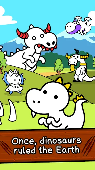 Dino Evolution: Dinosaur Game — скриншот 1