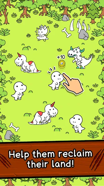 Dino Evolution: Dinosaur Game — скриншот 2