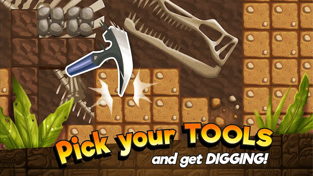 Dino Quest: Dig Dinosaur Game — скриншот 2 Dino Quest: Dig Dinosaur Game — скриншот 2