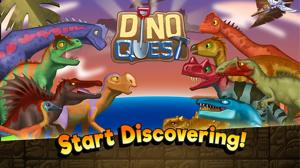 Dino Quest: Dig Dinosaur Game — скриншот 5